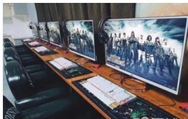 新开电竞网咖处理i7i9十六核台式电脑高配二手电脑显示器