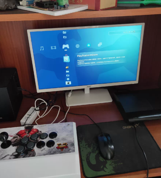 AOC 24寸显示器，型号I2479VXHD,HDMI接口